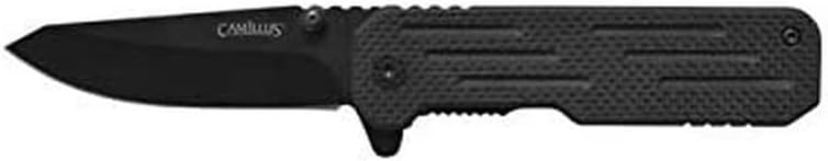 CAMILLUS CHOFF / 6.25" OVERALL / 2.75" DROP POINT BLADE/AUS-8 / BLACK