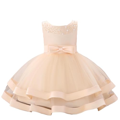 Robe de mariée pour fille de 3 à 9 ans et fête