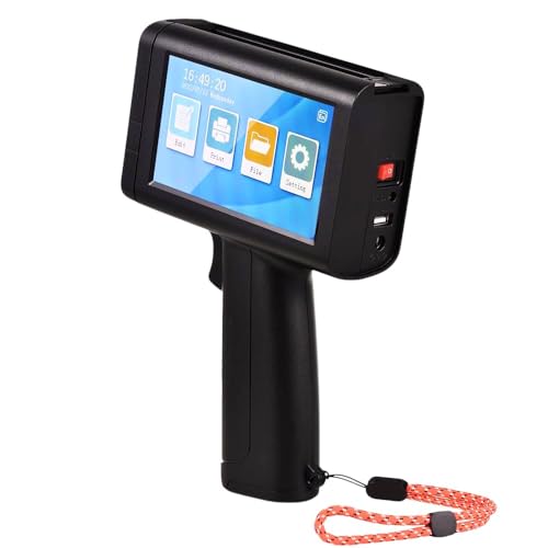 Image of Advance 12.7mm Handheld Thermal Inkjet Printer with Inbuilt Encoder, Portable Date & Batch Coding Machine for Uneven & Curved Surfaces, Prints on Wood, Metal, Plastic & Paper