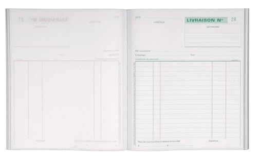 Manifold livraisons 21x18cm 50 feuillets tripli autocopiants