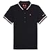 Produktbild Musto Womens Evolution Pro Lite Kurzarm Polo Schwarz - Gerippter Kragen - Abgesetzter Saum ist hinten länger mit seitlichen Öffnungen