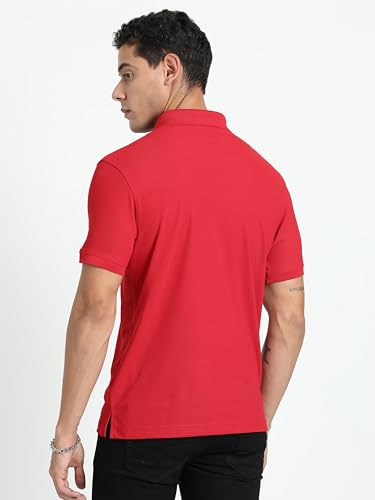 Image of STELLERS Men's Premium Polo T-Shirt Wrinkle Free Quick Dry Soft and Feather Touch Feel Regular Fit