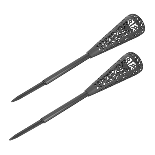 TOPBATHY 2 Fiori Per Tomba - Forma Conica in Plastica Per Fiori Decorazioni Per Lapidi Oggetti Di Scena Per La Disposizione Del Cimitero