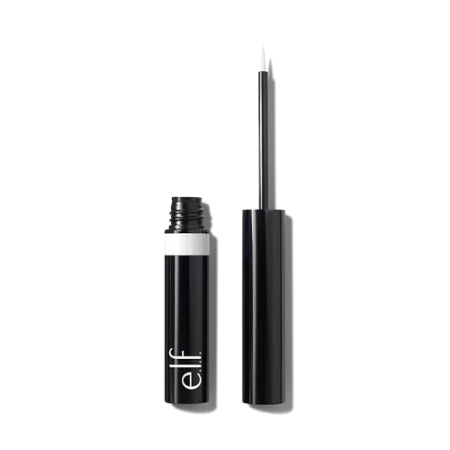 E.L.F. 82970 H2O Proof Inkwell Eyeliner Pen, High-Pigment, Waterproof Liquid Eyeliner, Delivers A Matte Finish, Vegan & Cruelty-Free, White Out cover