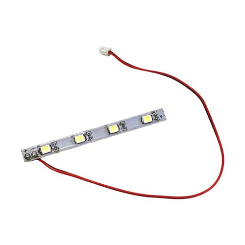 Generic Luz de teto RC Barra de luz RC DIY peças de atualização escala 1/16 para veículos de esteira