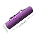 Aosekaa Yoga Mat Bag Gym Bag Exercise Mat Holder Large Capacity Yoga Mat Carrier Storage Bag for Travel Gym Yoga Class Beach Office, Purple