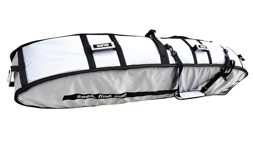 Curve Wheeled Coffin Surfboard Bag