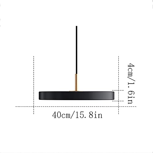 Lámpara de comedor con iluminación colgante blanca para dormitorio 8