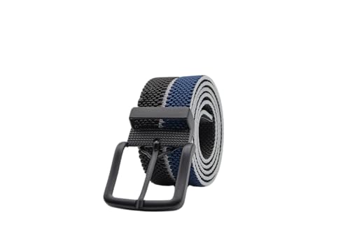Cinto Masculino Elástico Dupla Face Premium Design Sem Furos Fivela Removível Casual Esportivo 44110