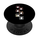 Hundefriseur, Grooming Pet Lover Liebe Furologist Tier PopSockets mit austauschbarem PopGrip