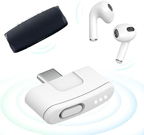 Gamulus Bluetooth 5.0 Audio Gaming Adapter for Oculus/Meta Quest 2 & Pro, Ultra Low Latency, Bluetooth Transmitter Dongle fr Gaming Earbuds Headset, Steam Deck, PS4/PS5, Switch/Switch Lite, Speaker