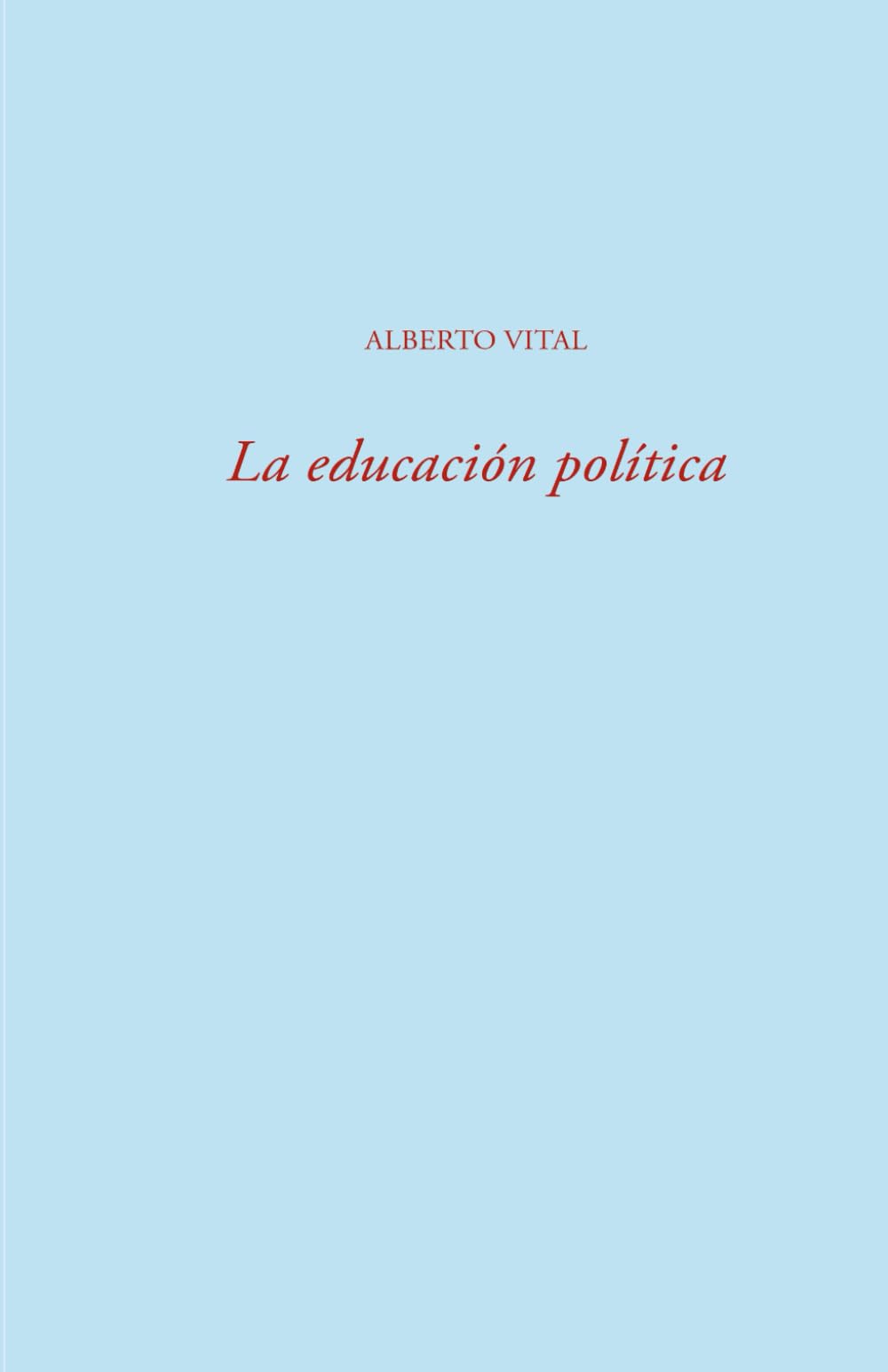 La educación política