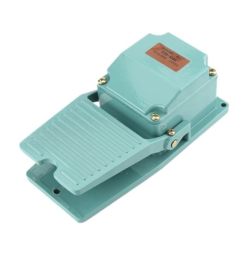 Interrupteur à pédale momentané TFS-402 aluminium contact NO NC 15A