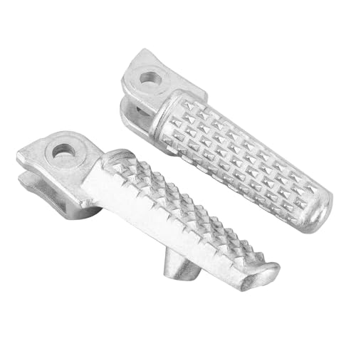 RASTKY Silver Footpegs Pair Fit for Honda CBR600RR/CBR1000RR/CB1000R, Stylish Design for Perfect Fit, 2 Pcs Front Foot Pegs Set for Riders - Image 3