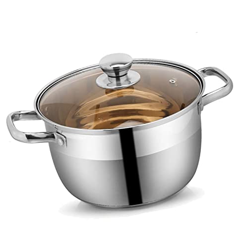 Marmite à soupe à fond composite compatible induction et gaz 20cm
