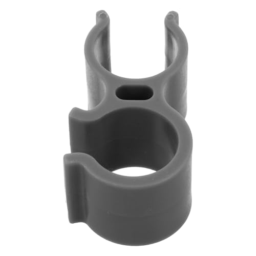 Adorainbow Soporte para Rociador de Ducha Fijación Segura, Accesorio de Plástico Gris para Silla y Taburete de Baño, Adecuado para Ayudas de Baño y Usuarios Mayores