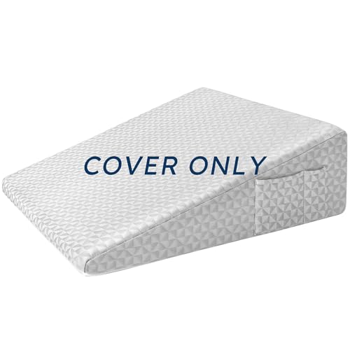 COLDHUNTER 7.5" Wedge Pillowcase Soft and Breathable Replacement Case Light