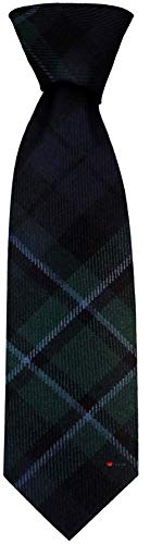 Cravate MacCallum Modern Tartan légère contre les nœuds épais