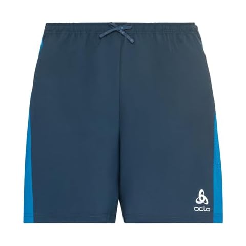 ODLO Men's Essential 6-Inch Shorts in Blue Cover