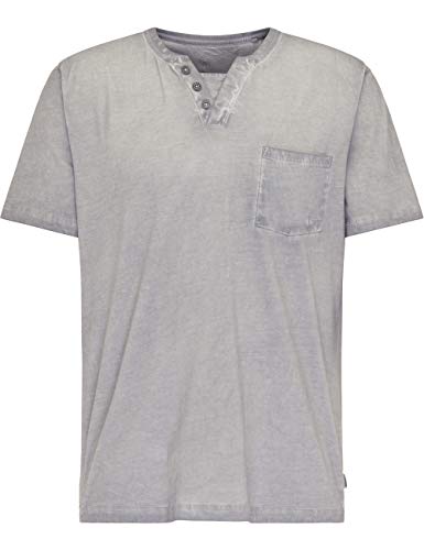 Pioneer T-Shirt Henley mit Brusttasche, Cloud, XL