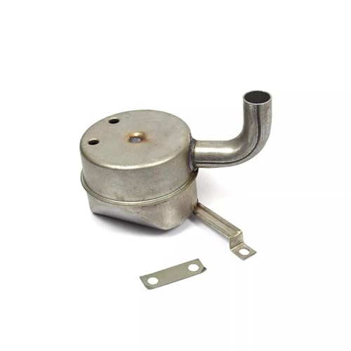 1001717MA Muffler for Briggs & Stratton Model 28/31 E Measures approximately 8.00 x 8.50 x 5.75 inches