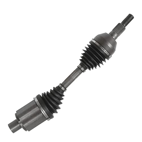Image of Detroit Axle - Front 2pc CV Axles for 2008 2009 2010 2011 2012 Chevy Malibu | 2009-2010 Pontiac G6 Saturn Aura, 2 CV Axle Shafts Assembly Set Replacement