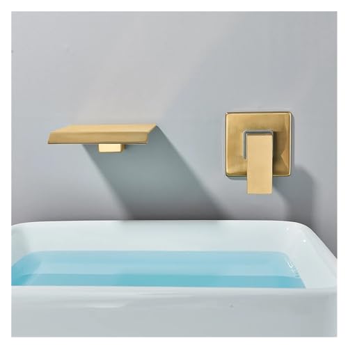 Robinet cascade mural chrome mitigeur élégant encastré - 5