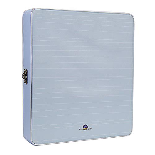 Álbum de Fotos 24x30 Bebê Urso Baby Dream p/ 100 Fotografias c/Maleta Azul