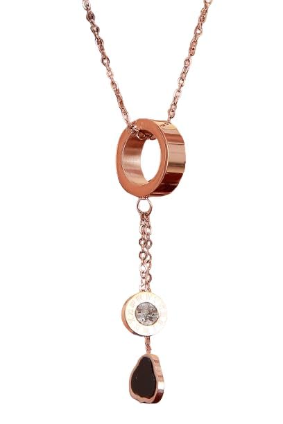 Negin Stylish And Beautiful Artificial Link Chain Pendant Necklace For Women’s Jewellery. Best For Gifting And For Personal Use, Perfect Jewellery For Every Occasion.