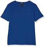 boy pullover damen  Tommy Hilfiger Jungen Essential ORIGINAL CTTN Tee S/S T-Shirt, Blau (Limoges 484), 98 (Herstellergröße: 3)