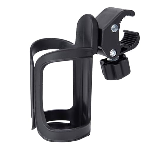 Portavasos para cochecito, soporte para bebidas, rotación de 360 grados, soporte para botella de bicicleta, para cochecito, silla de ruedas, andador y scooter