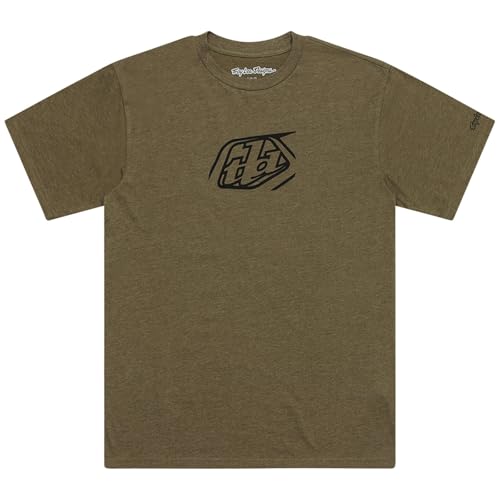 T-Shirt Troy Lee Designs respirant et robuste coloris olive