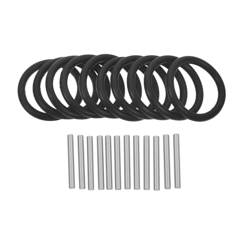 PRETYZOOM Impact Socket Wrench Kit 10 Sets Rubber Gaskets for Drill Wrench Retainer Rings