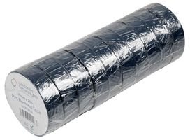 Nastro isolante nero 19MM X 20M 10/PK | Nastro isolante elettrico, 10 X Qtà - AIT1920BLK