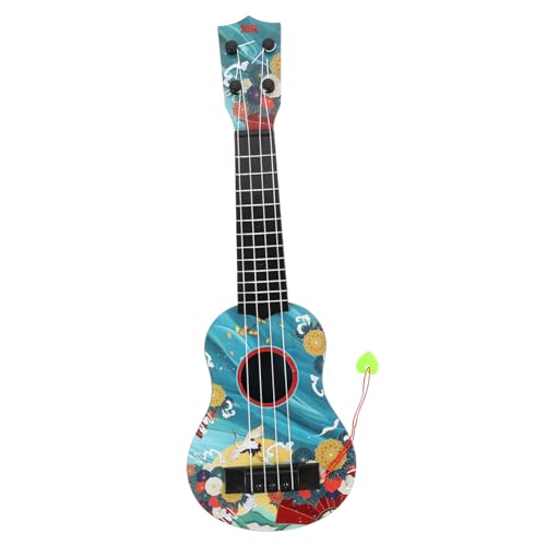 KONTONTY Ukelele de Juguete Instrumentos Musicales Infantiles Instrumento Musical simulado. Guitarra Infantil Juguetes Juguete de Instrumento Musical para pequeños Guitarra