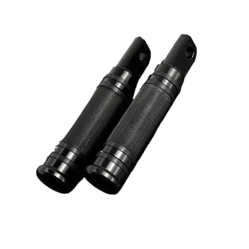 Pédales Cale Pied Moto Noires pour Sportster 883 et XL 1200 Repose-Pieds Arrière