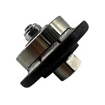 1/8" Demi Bullnose Diamond Hand Profile Wheel for Granite, Marble, and Stone, 40/50 Grit, 5/8"-11 Arbor