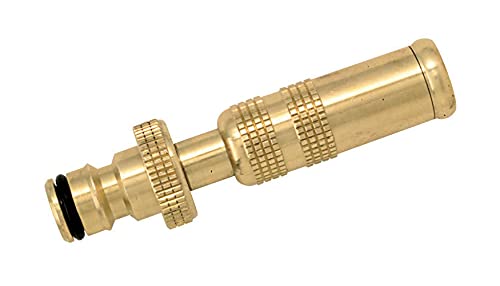 Boutté L115 – Lance d’arrosage en laiton – Jet réglable – Raccord rapide intégré – Haute résistance – Idéal jardin et nettoyage