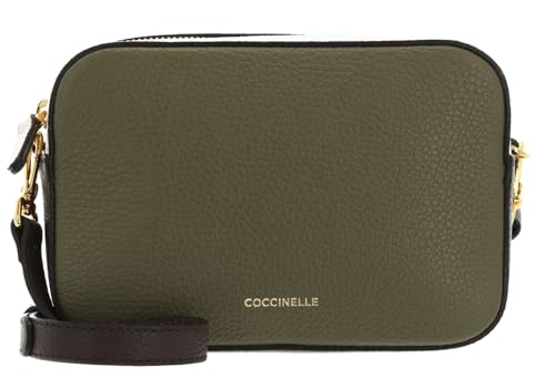 Sac à épaule bandoulière Coccinelle Tebe tricolore en cuir mini crossover
