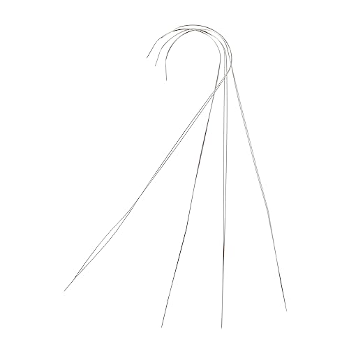 EPIGEIST 4pcs Beading Needles for Sewing Embroidery Bent Needles Fine Workmanship Lightweight Portable Ideal for Hand Sewing