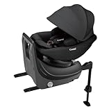 【24年9月発売】コンビ 回転式チャイルドシート クルムーヴ コンパクトR129 エッグショック JS ブラック ISOFIX固定 新生児対応