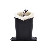 Photo Gallery dvofu espositore per occhiali da vista nero foderato in peluche con base in lino, custodia protettiva per scrivania, ufficio e scuola, nero , taglia unica Photo Gallery dvofu espositore per occhiali da vista nero foderato in peluche con base in lino, custodia protettiva per scrivania, ufficio e scuola, nero , taglia unica