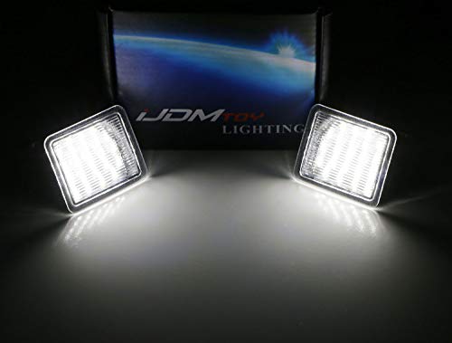 Lámparas LED blancas para espejos Ford Focus C-Max Kuga Escape miniatura 2