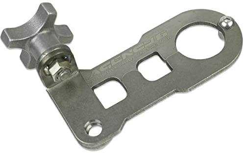 Agency 6 Jack Handle Keeper for Hi-Lift Jacks - No Splitting, Cracking, or Replacing - 304 Stainless...