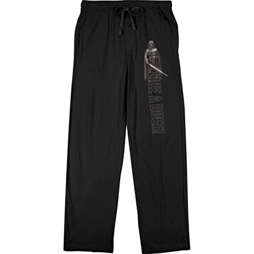 Star Wars Darth Vader Like A Boss Men's Black Sleep Pajama Pants
