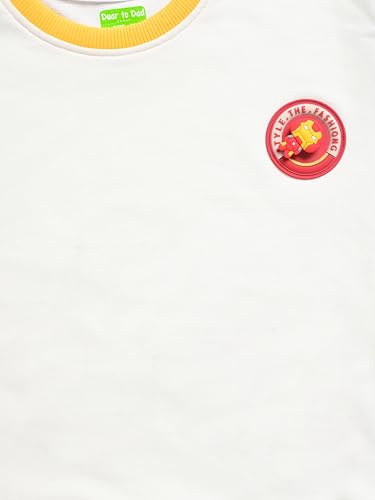 Image of Baby Boys Sweatshirt | Soft Cotton Pullover Top for Winter | Cute & Cozy Casual Wear for Kids