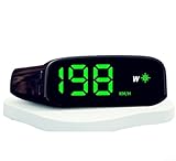 Eawfgtuw Auto Head Up Display, Auto Solar GPS Tachometer & Kompass Auto Lichtsensor für Fahrzeug Armaturenbrett Kompass Richtungsanzeige