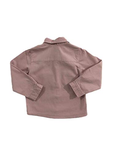 Camisa Sarja Color Infantil Menina (Rosa, 2)