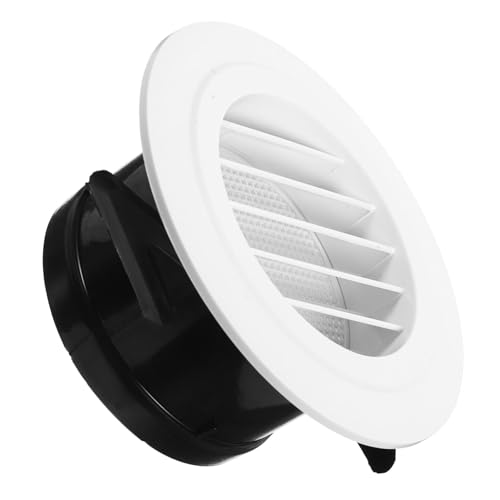 ANDRESLAD 外気吹き出しエアコン 軒天井換気口を交換する 排気ファンの軒裏通気口 排気口 丸い通気口 丸い天井の通気口カバー 排気天井ベント 軒裏通気口カバー の禁止 白い