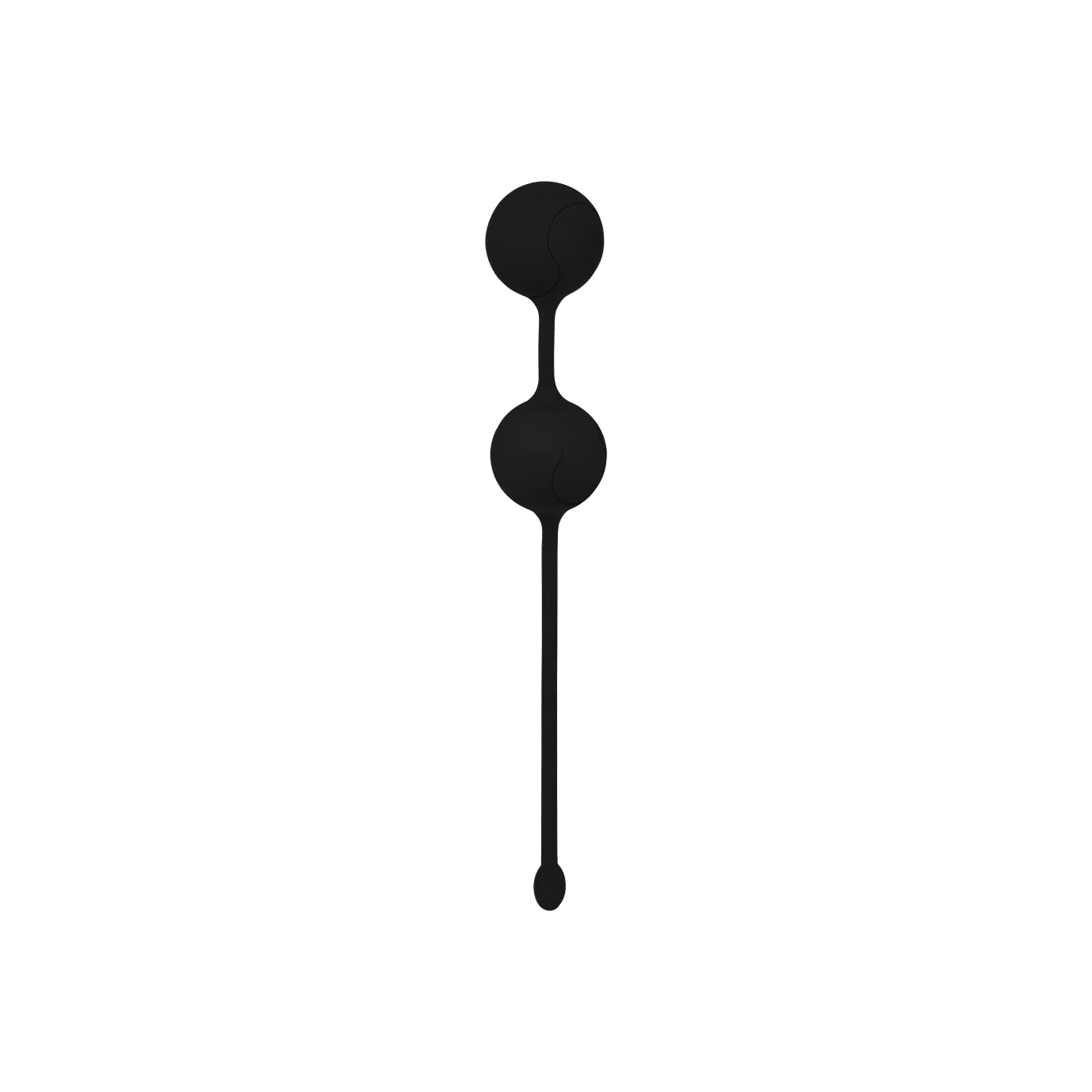 Eis - Palline vaginali "Heavy Metal" in silicone, anima in metallo, silicone delicato sulla pelle, diametro 3 cm, 154 g